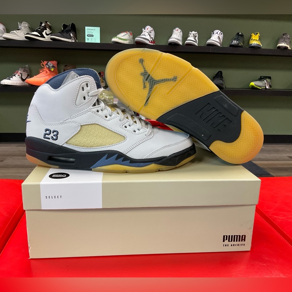 AIR JORDAN RETRO 5 A MA MANIERE DAWN SZ 9M/10.5W NEW REPL BOX